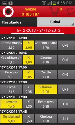 Supermatch Mobile android App screenshot 12